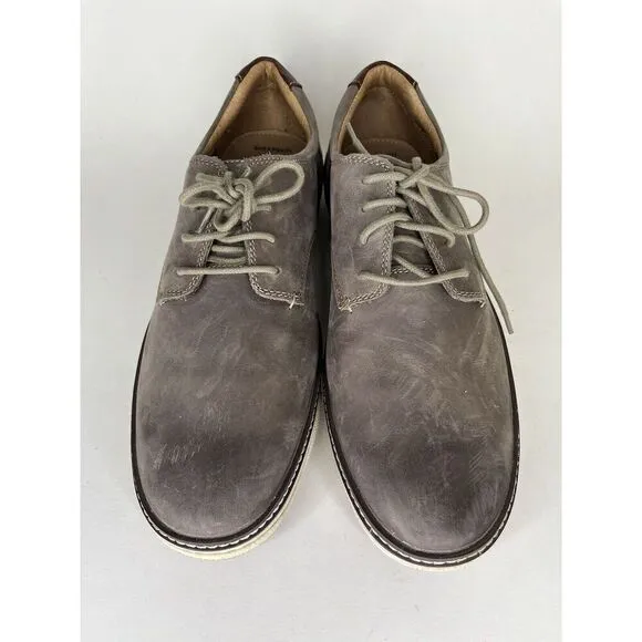 johnston and murphy mens shoes Lace Up Size 12M Brown Leather