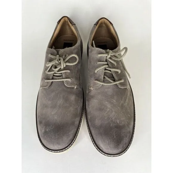 johnston and murphy mens shoes Lace Up Size 12M Brown Leather