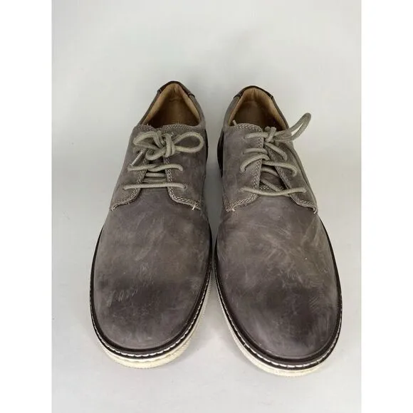 johnston and murphy mens shoes Lace Up Size 12M Brown Leather