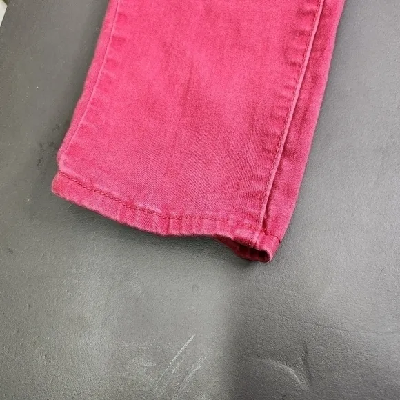 Jordache Super Skinny Jeans Burgundy Women's Size 12