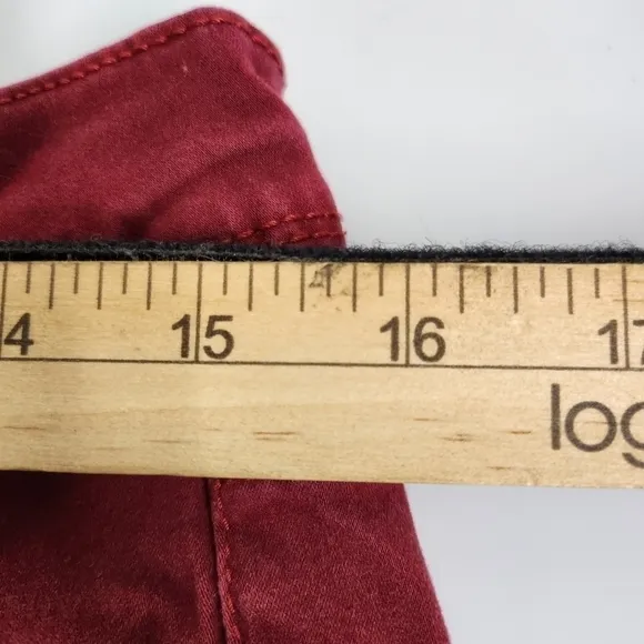 Jordache Super Skinny Jeans Burgundy Women's Size 12