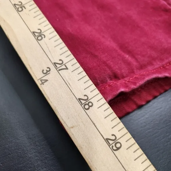 Jordache Super Skinny Jeans Burgundy Women's Size 12