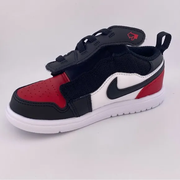 Jordan 1 Low Alt TD “Bred Toe 2.0” Toddler Shoes 9C