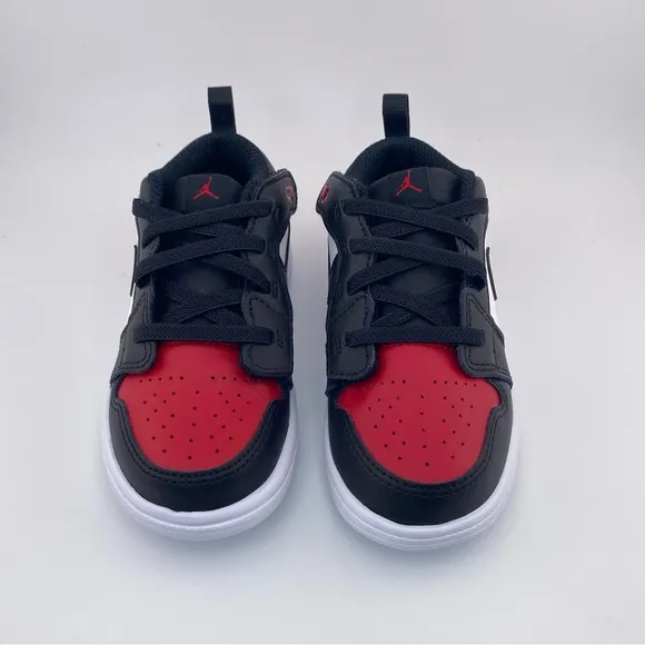 Jordan 1 Low Alt TD “Bred Toe 2.0” Toddler Shoes 9C
