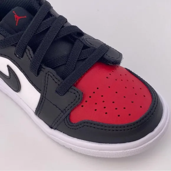 Jordan 1 Low Alt TD “Bred Toe 2.0” Toddler Shoes 9C