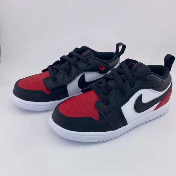 Jordan 1 Low Alt TD “Bred Toe 2.0” Toddler Shoes 9C