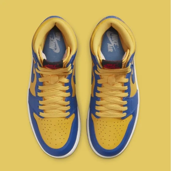 Jordan 1 Retro High OG Reverse Laney NIB Women's with Box