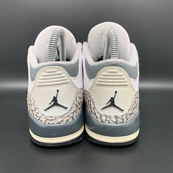 Jordan 3 Retro  PS Hide N Sneak Basketball Shoes FB4416-100 Youth Sz 2.5