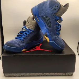 Jordan 5 Retro - 'Blue Suede' (Size 9.5) *Nice Condition w/ OG Box*