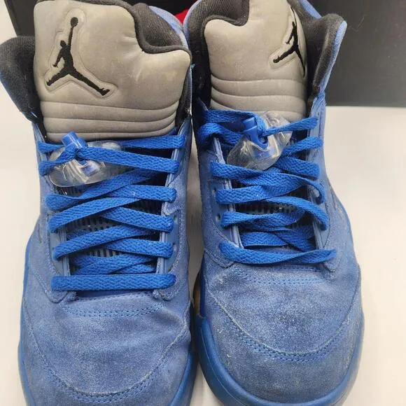 Jordan 5 Retro - 'Blue Suede' (Size 9.5) *Nice Condition w/ OG Box*