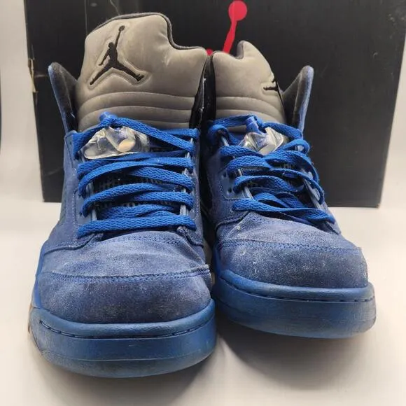 Jordan 5 Retro - 'Blue Suede' (Size 9.5) *Nice Condition w/ OG Box*