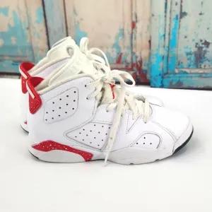Jordan 6 Retro High Red Oreo Kids Basketball Shoes DV3605-162