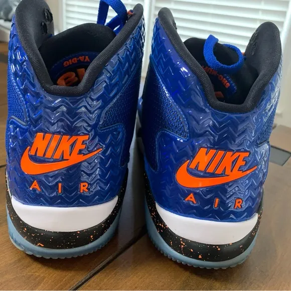 Jordan Blue and Orange Spike Forty PE 405