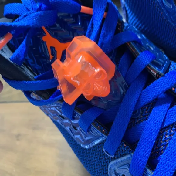Jordan Blue and Orange Spike Forty PE 405