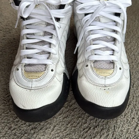 Jordan Jumpman Pro 2017 “WHITES”Black/Gray/White high top Shoes. Size 10.