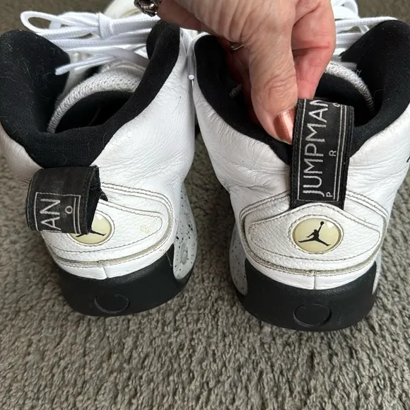 Jordan Jumpman Pro 2017 “WHITES”Black/Gray/White high top Shoes. Size 10.