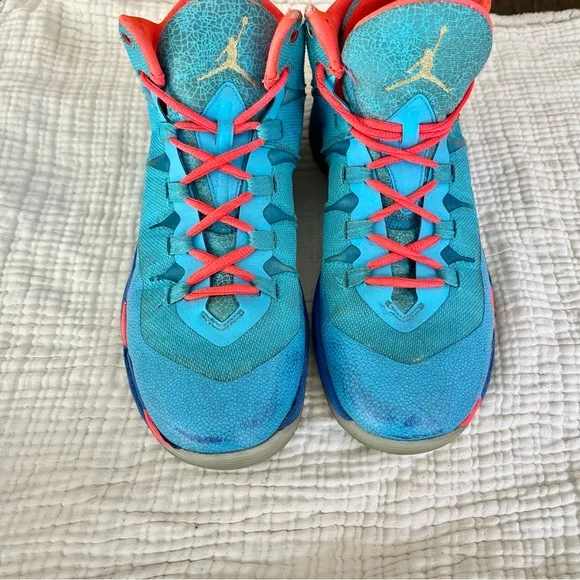 Jordan | Super Fly 2 'All-Star Game' Sneakers Shoes Powder Blue Infrared