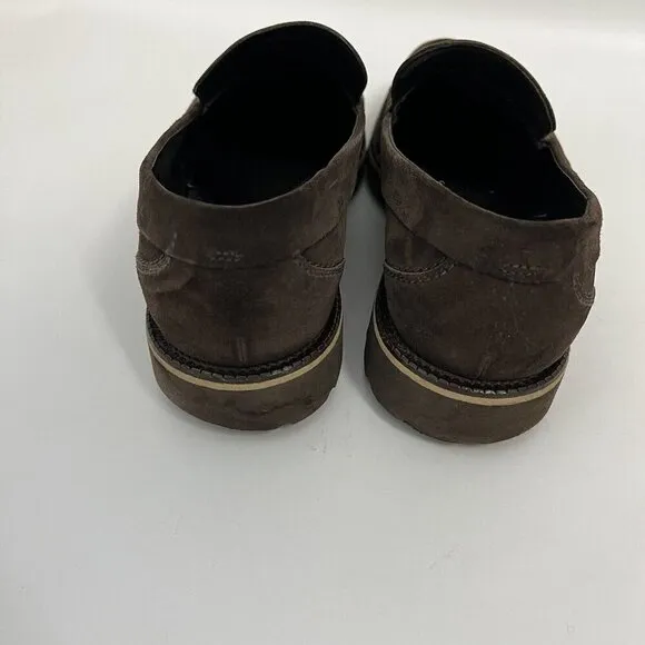 Just Cavalli Shoes Mens Brown Suede Shoes Size 44