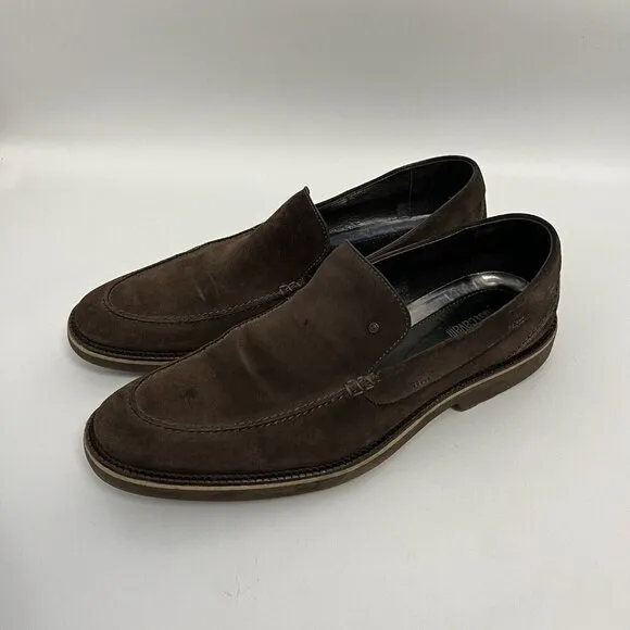 Just Cavalli Shoes Mens Brown Suede Shoes Size 44