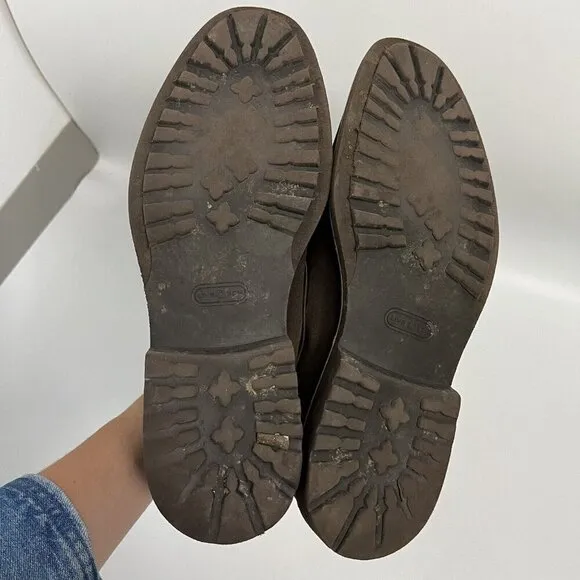 Just Cavalli Shoes Mens Brown Suede Shoes Size 44