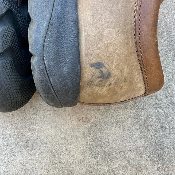Keen Austin Shitake Pedal 1247 Leather Men's 10.5 Commuter Cycling Shoes READ