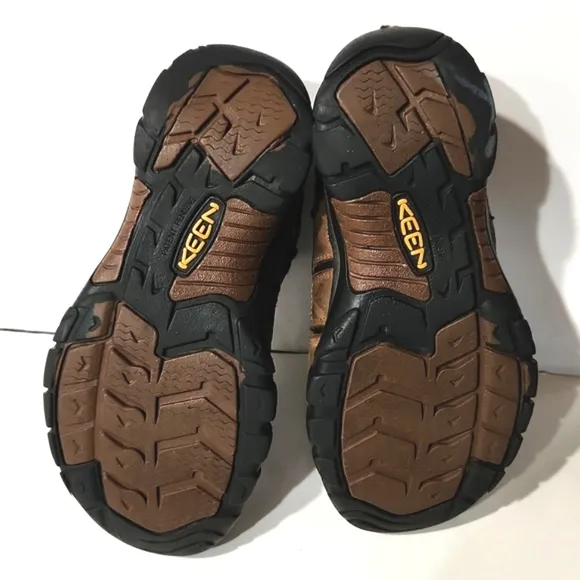 Keen Dry Leather Waterproof Outdoor Midi Hiking Shoes Brown Men's 7.5 EU 40