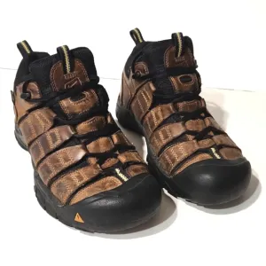 Keen Dry Leather Waterproof Outdoor Midi Hiking Shoes Brown Men's 7.5 EU 40