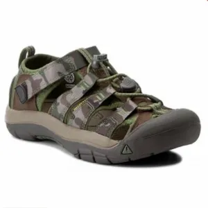 Keen Men’s Size 7 Newport H2 Sports Sandals Outdoor Hiking Washable Shoes Camo