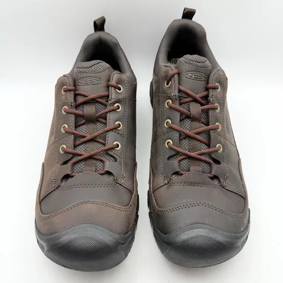 Keen Mens Targhee lll Oxford Shoes US 13 EU 47 Brown Leather NIB