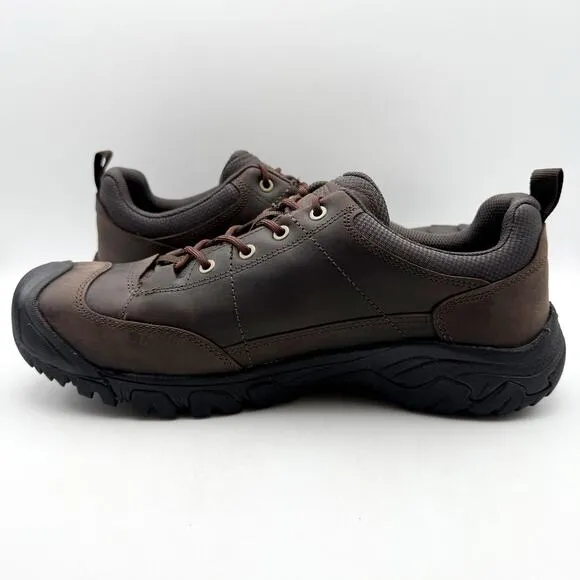 Keen Mens Targhee lll Oxford Shoes US 13 EU 47 Brown Leather NIB