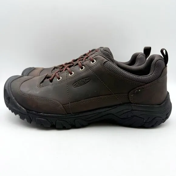 Keen Mens Targhee lll Oxford Shoes US 13 EU 47 Brown Leather NIB