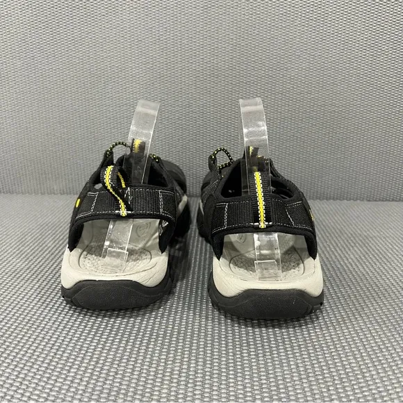 Keen Newport H2 Sandals Men’s Outdoor Hiking Shoes Size 10 1001907 Black Yellow