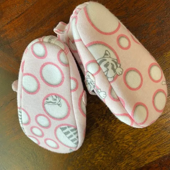 Kenzo baby girl soft shoe w/velcro