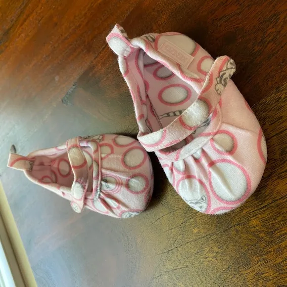 Kenzo baby girl soft shoe w/velcro