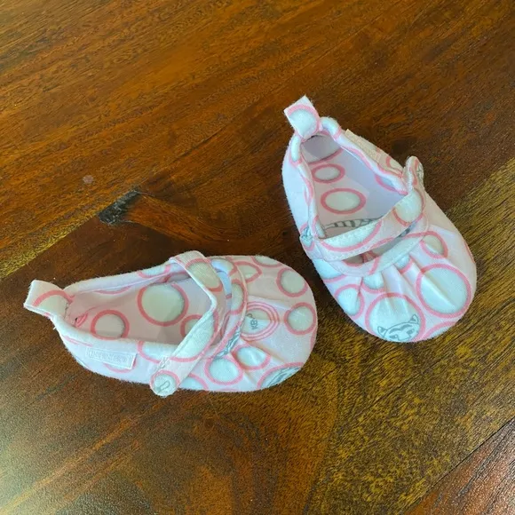 Kenzo baby girl soft shoe w/velcro