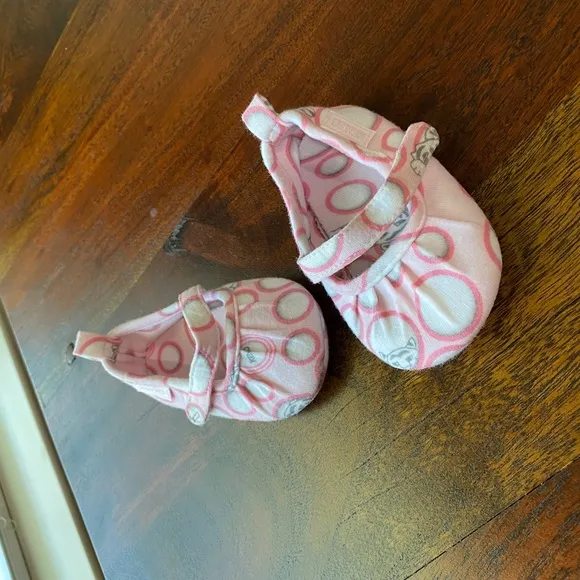 Kenzo baby girl soft shoe w/velcro