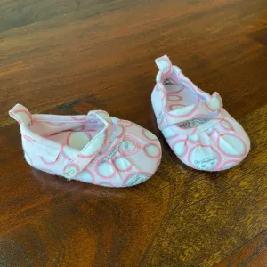 Kenzo baby girl soft shoe w/velcro