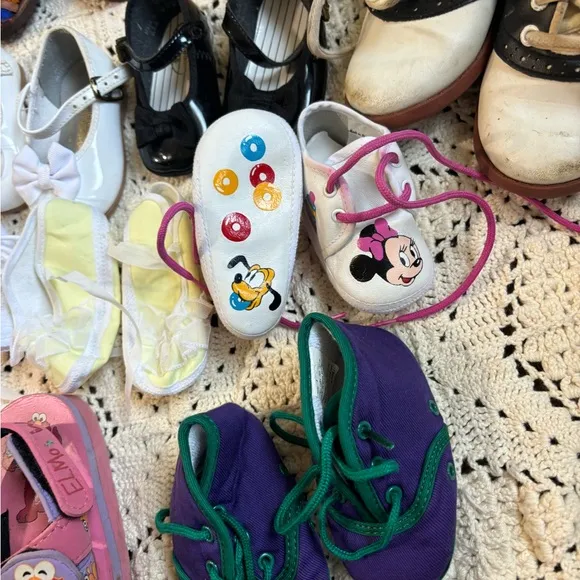 Kids' Colorful Shoe Collection
