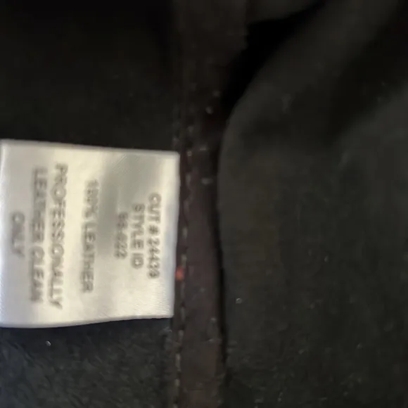 Kill City Black 100% Leather Jacket Size Medium