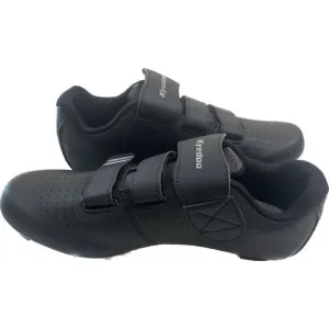 Kyedoo Women 11/Men 8/EU 42 Cycling Shoes Black/Silver W/ Pelaton Cleats NEW