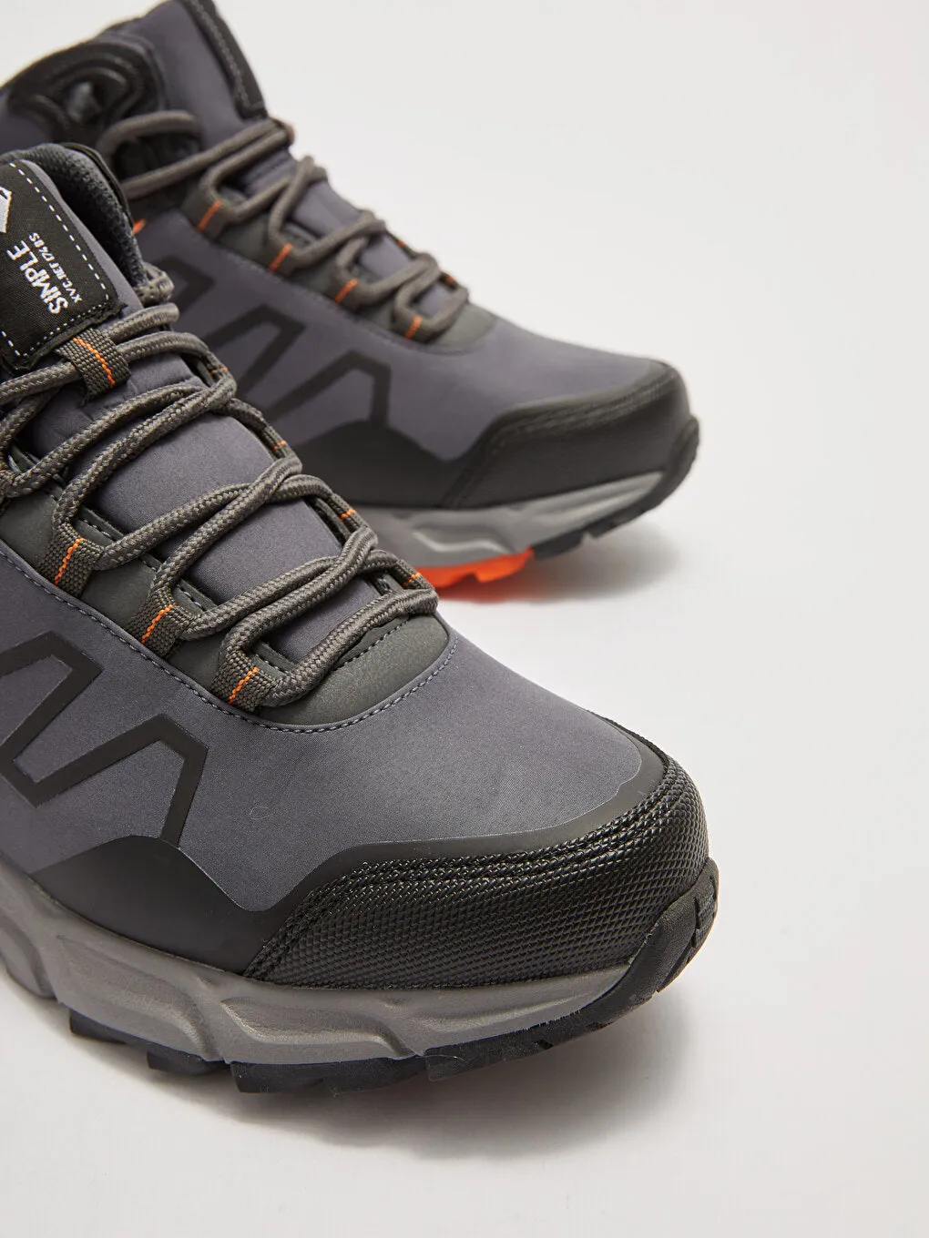 Lace-up Thick Sole Waterproof Men's Trekking Boots