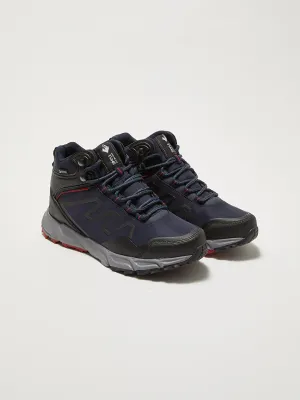 Lace-up Thick Sole Waterproof Men's Trekking Boots