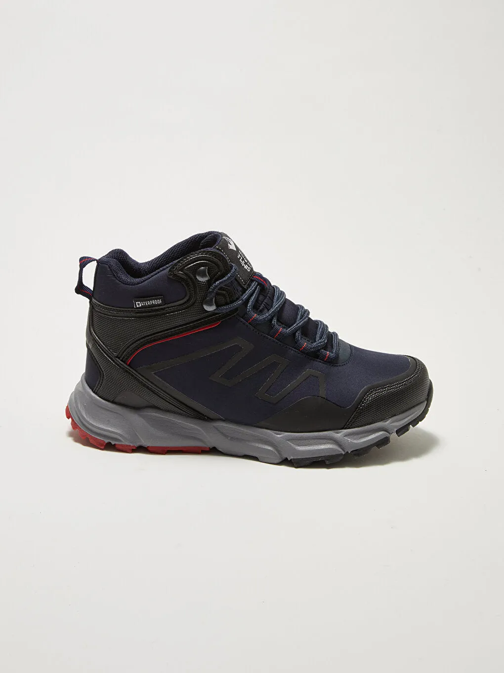 Lace-up Thick Sole Waterproof Men's Trekking Boots