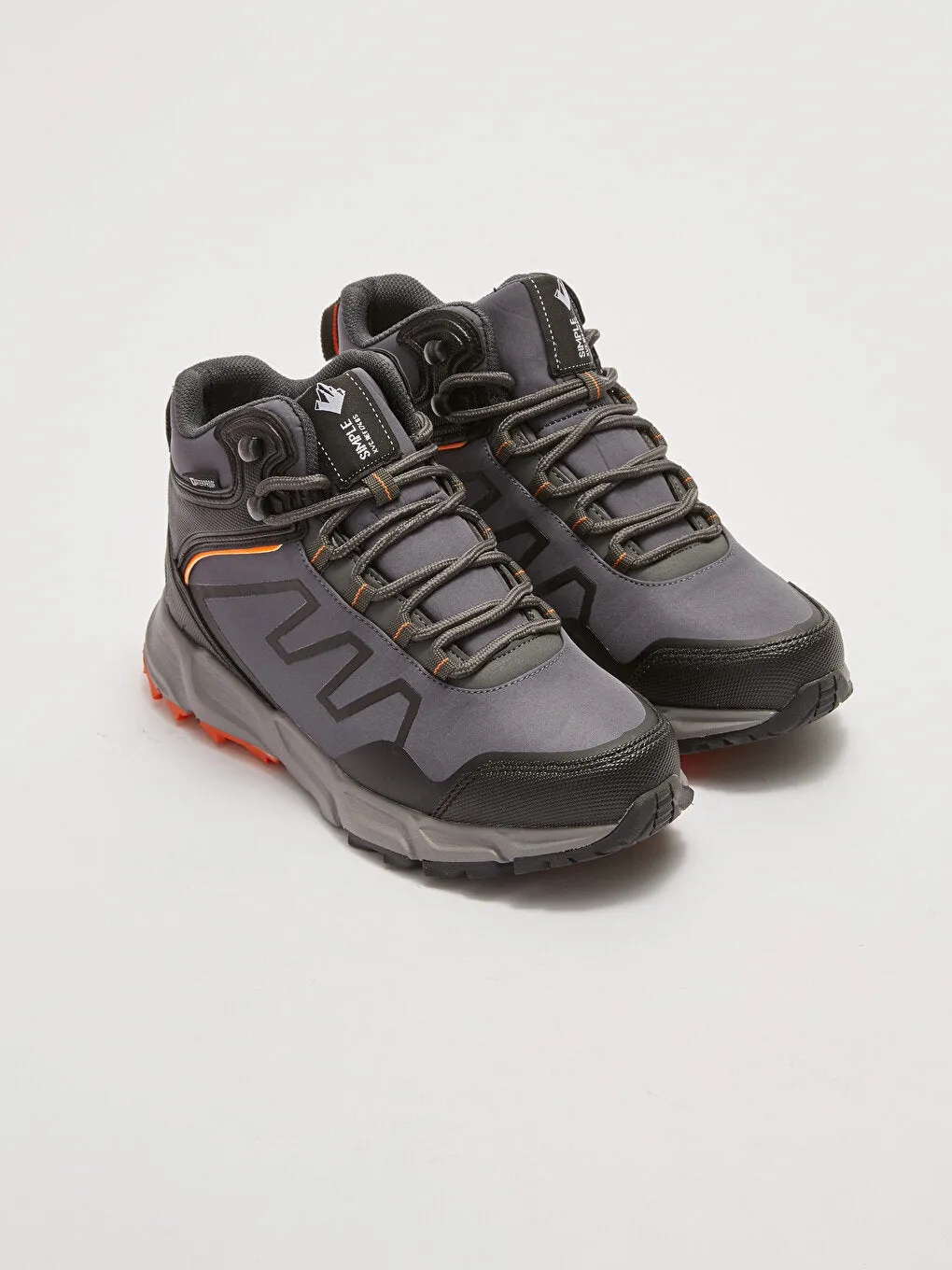 Lace-up Thick Sole Waterproof Men's Trekking Boots