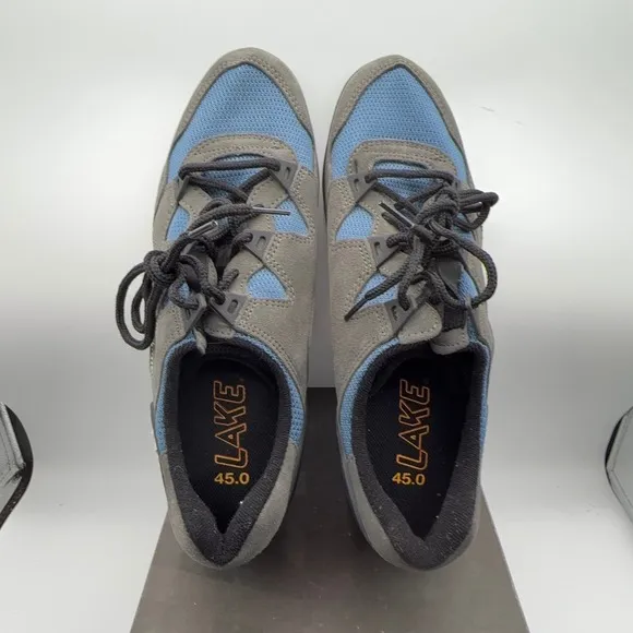 Lake Cycling MX 100 ATB Mens Shoes Size 10.5 Blue Gray NIB
