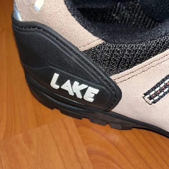 Lake MX101 tan and black suede men’s Cycling shoes Size 41 Equal to 8