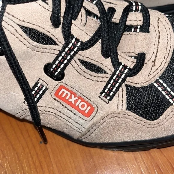 Lake MX101 tan and black suede men’s Cycling shoes Size 41 Equal to 8