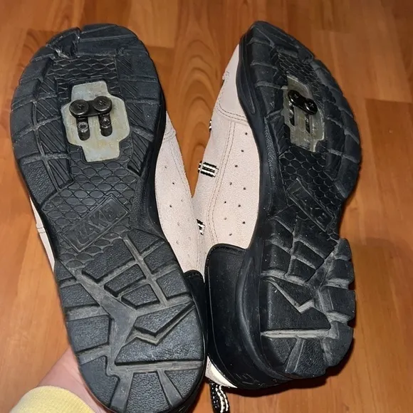 Lake MX101 tan and black suede men’s Cycling shoes Size 41 Equal to 8