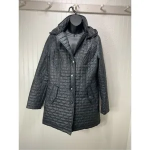 LAUNDRY by Shelli Segal Quilted Mid Length Coat