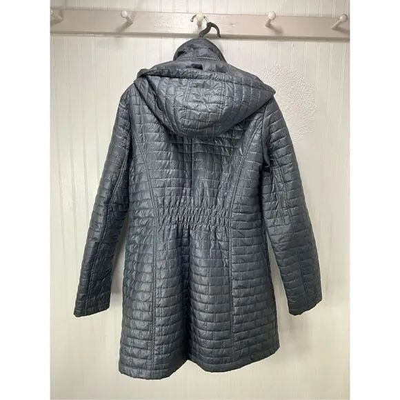 LAUNDRY by Shelli Segal Quilted Mid Length Coat